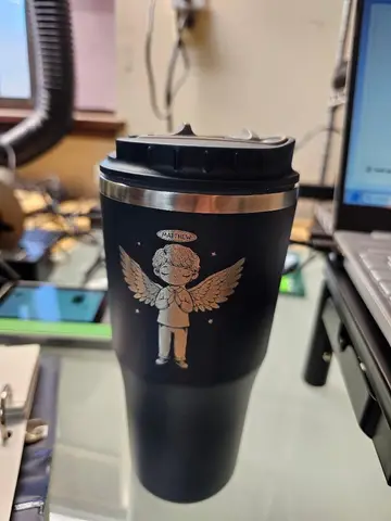 Boy Angel tumbler