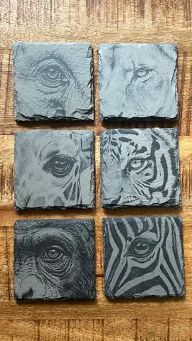 Slate coasters