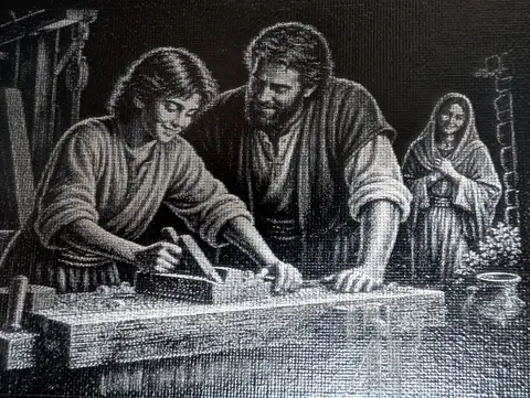 Laser engraving canvas