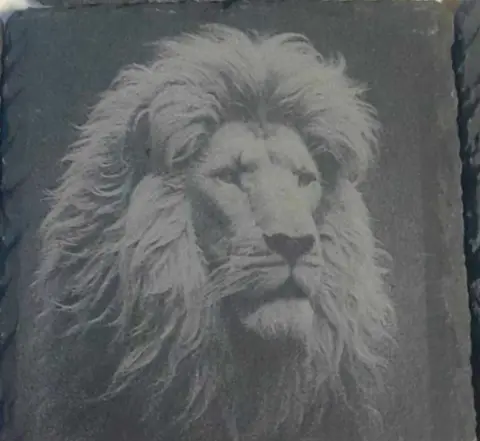 Slate coaster