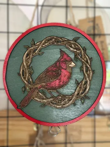 Cardinal wall decor