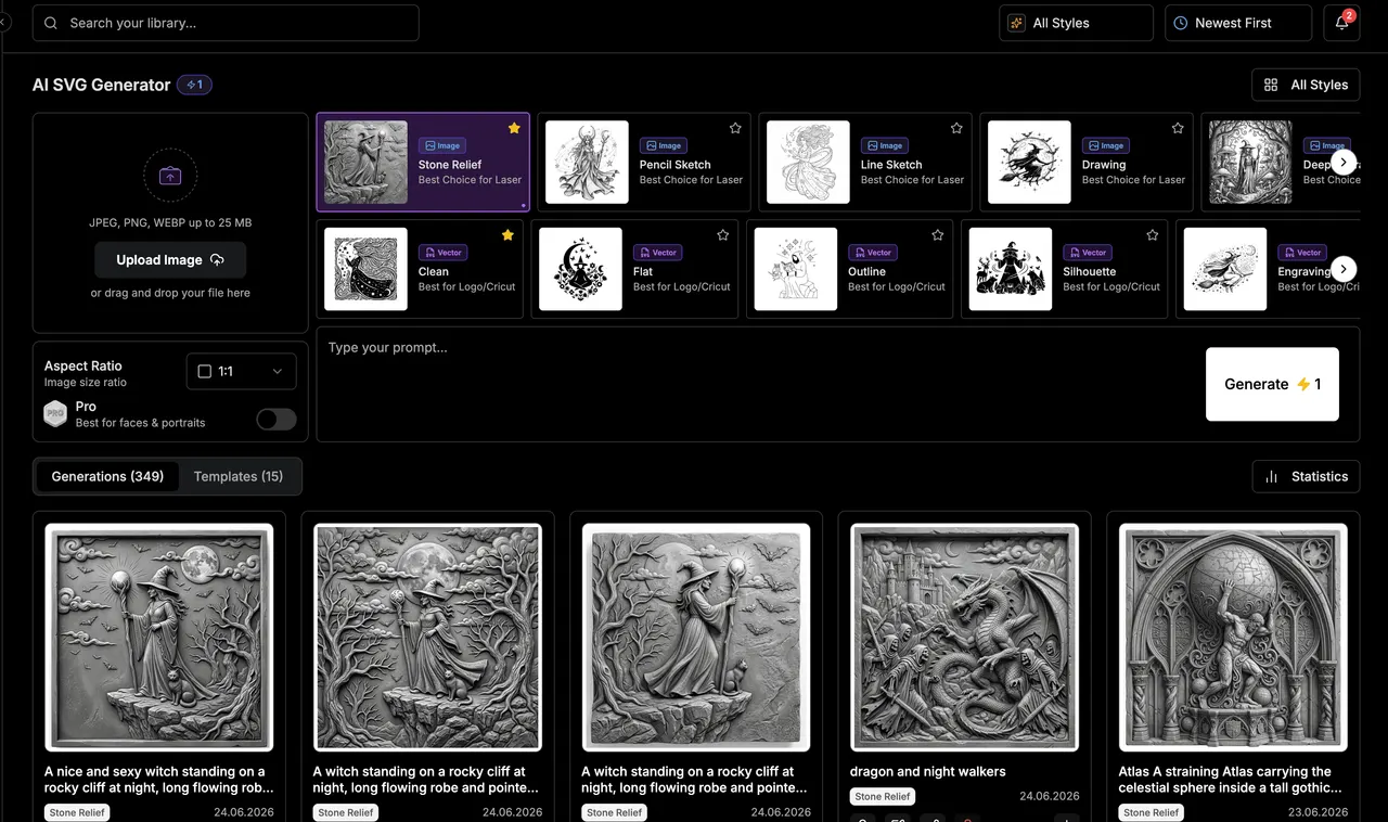 Introducing the Stone Relief Style