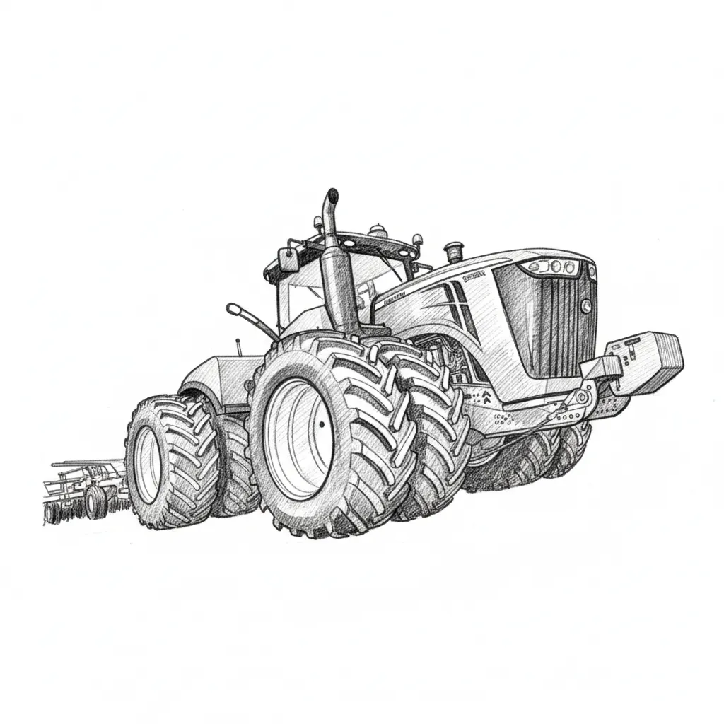 Pencil Sketch Raster image