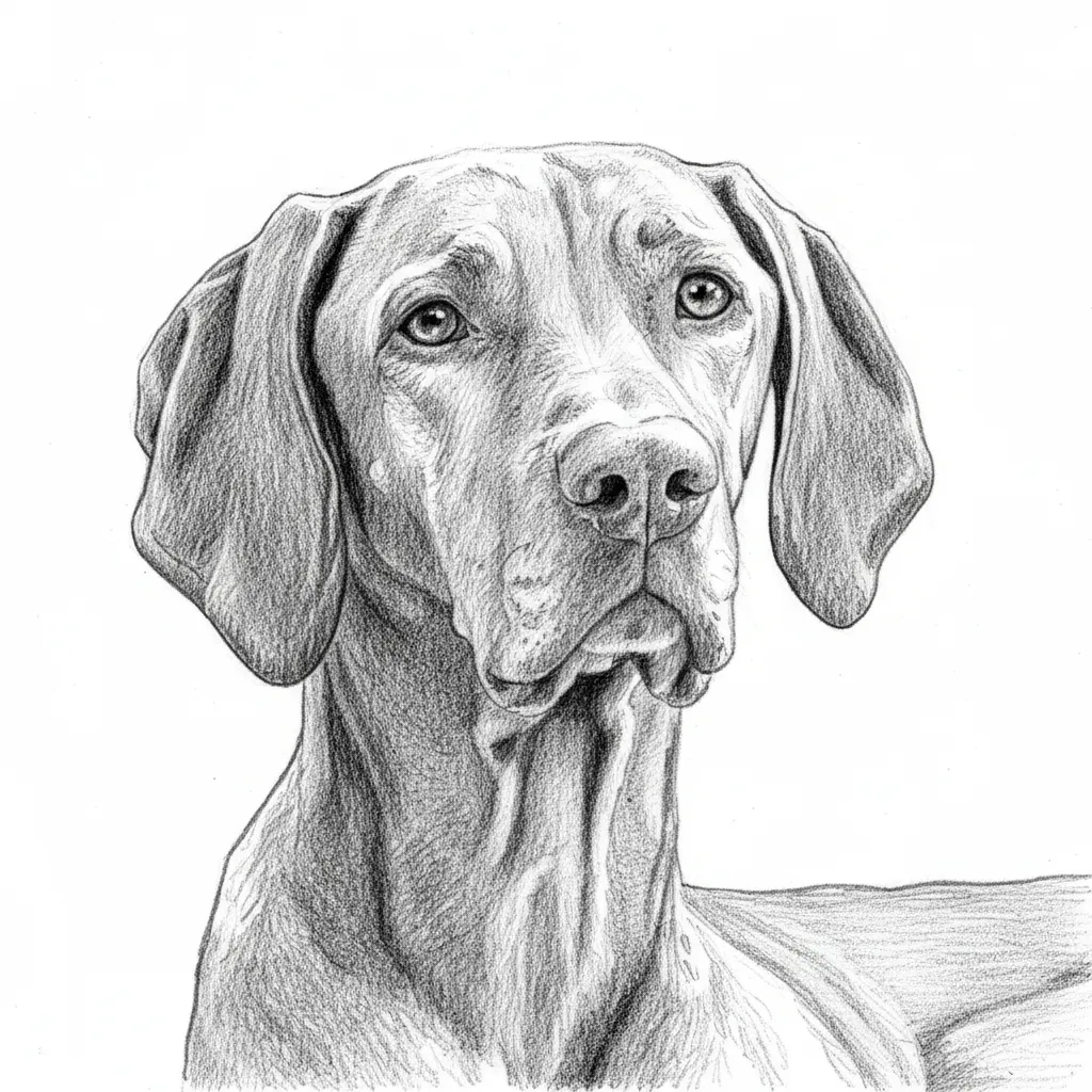 Pencil Sketch Imagem raster