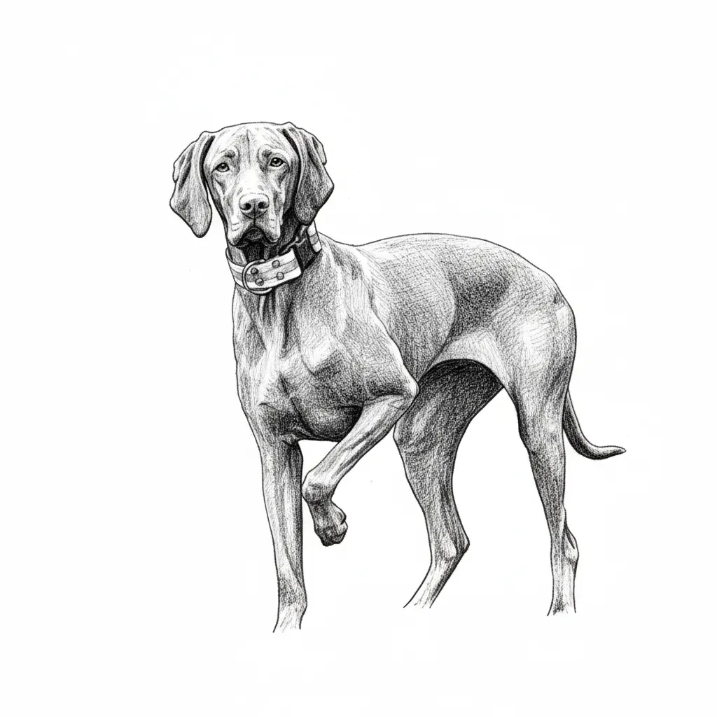 Pencil Sketch Imagem raster