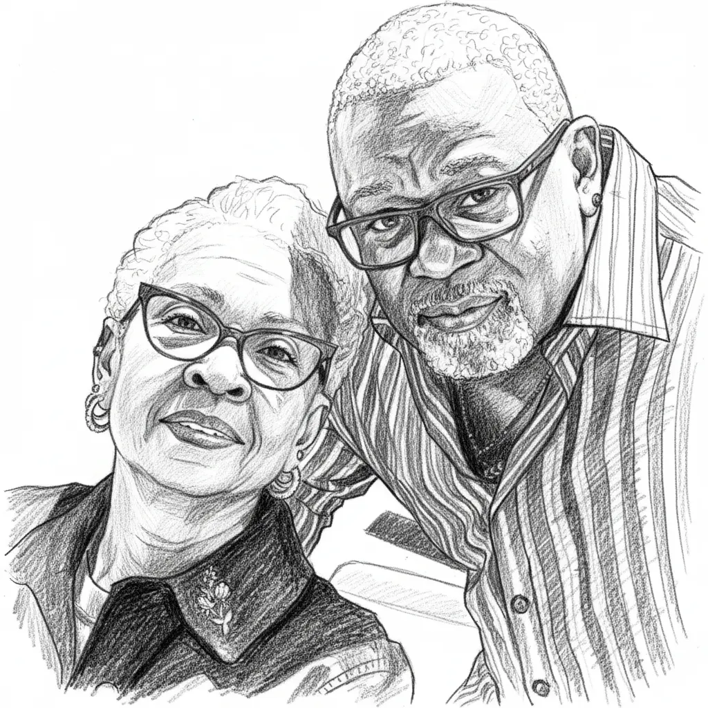 Pencil Sketch Obraz rastrowy