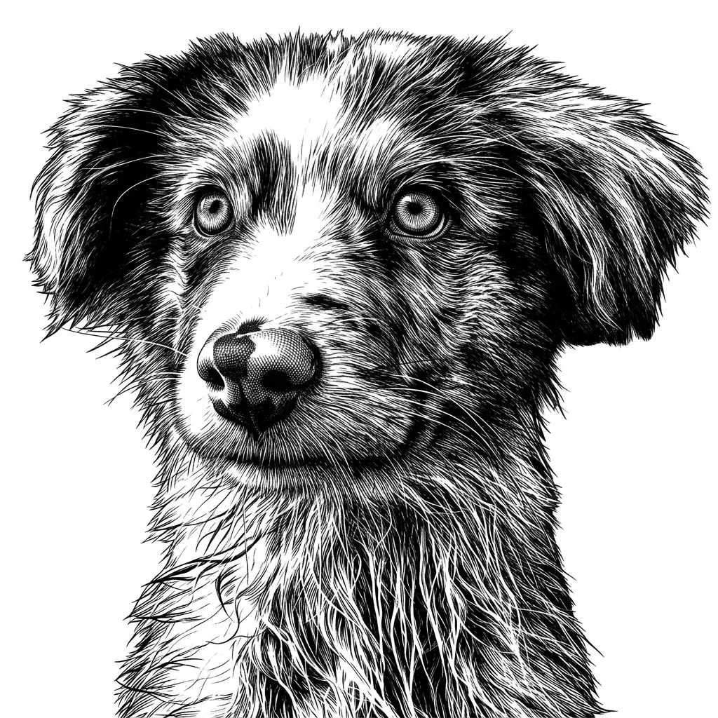 engraving-style style vector graphic