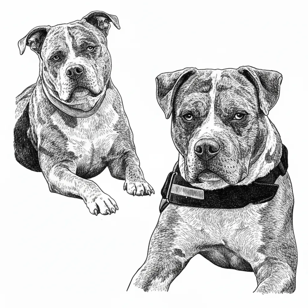 Remove dog lead and bring rear dog to same level as front dog