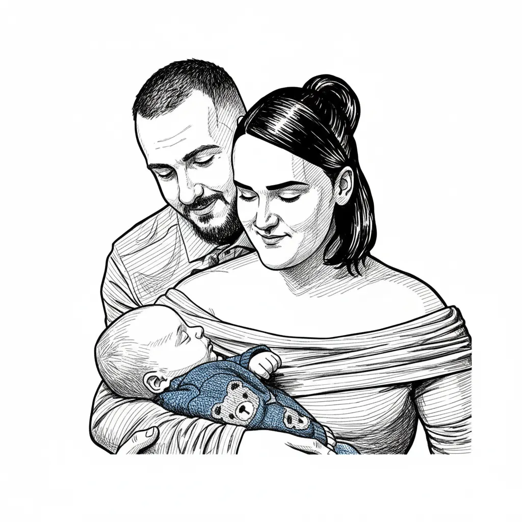 Transform the attached image into a deep 3D relief sculpture carved in dark stone.
Generate the image in high-contrast grayscale with ultra-detailed resolution, suitable to be engraved with a laser machine.
Use halftone shading techniques (line hatching and cross-hatching) to perfectly define the volume of the main subjects