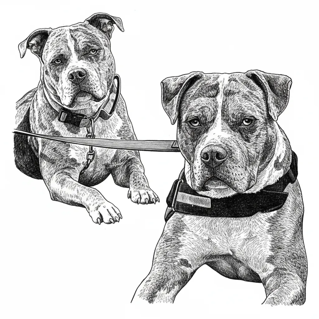 Remove background and put the 2 dogs closet to each other