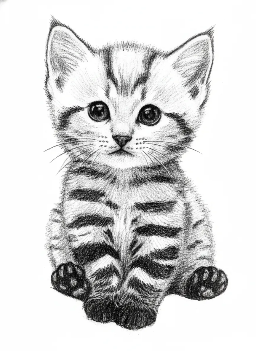 Pencil Sketch Raster image