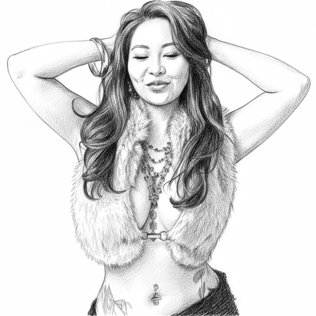 Grafica vettoriale in stile pencil-sketch