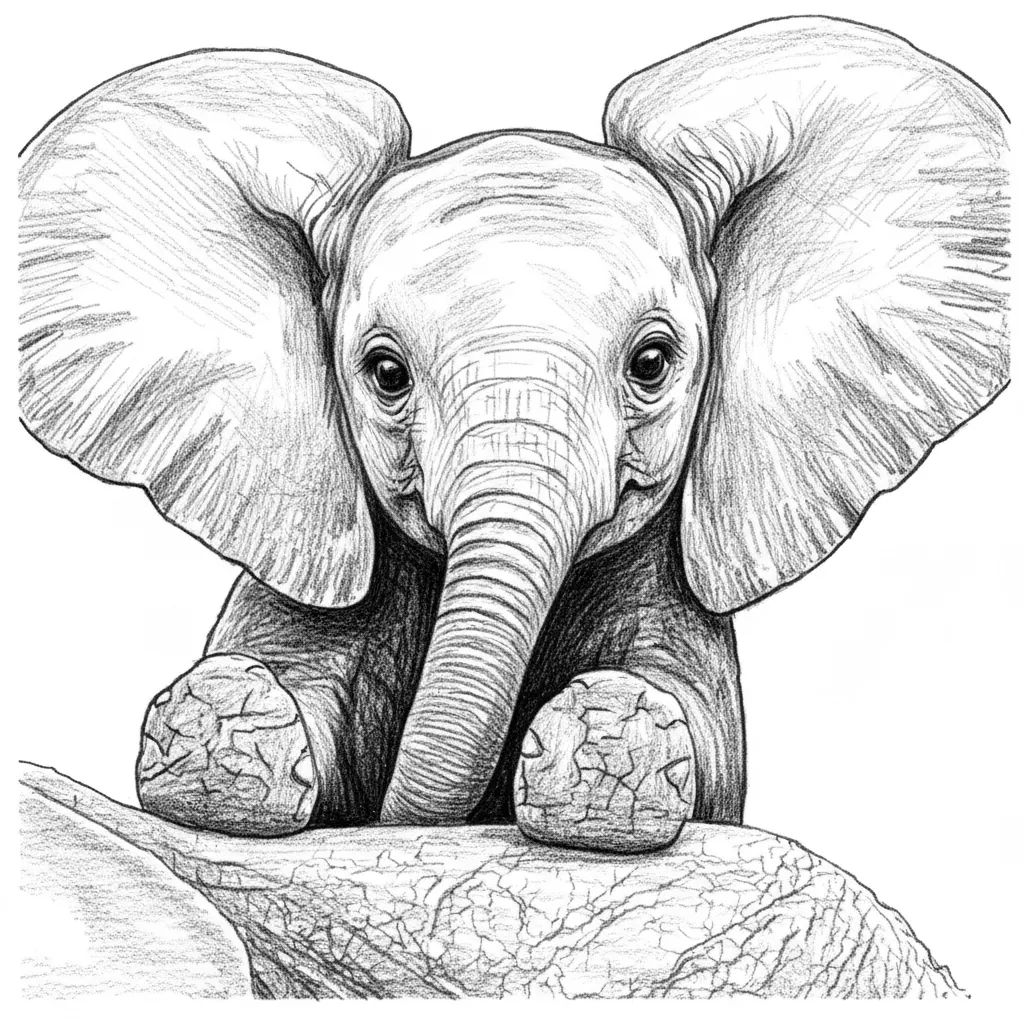 Grafika wektorowa w stylu pencil-sketch
