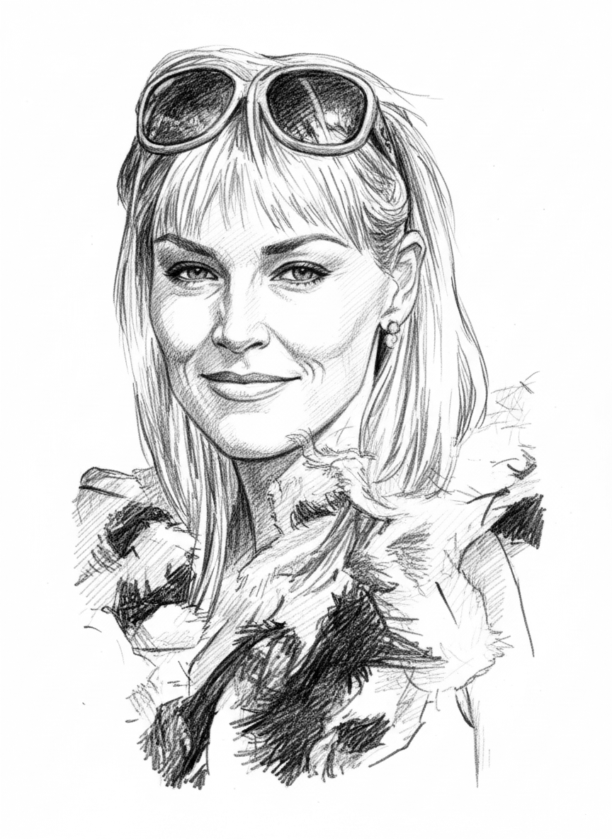 Pencil Sketch Immagine raster