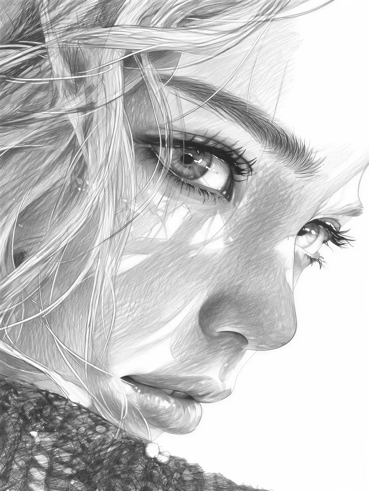 master-pencil style vector graphic