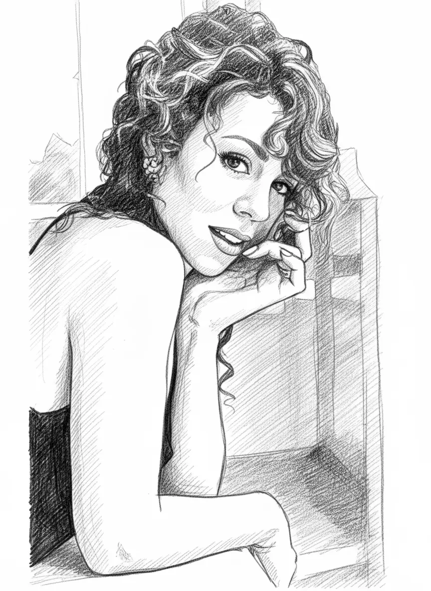 Graphique vectoriel de style pencil-sketch