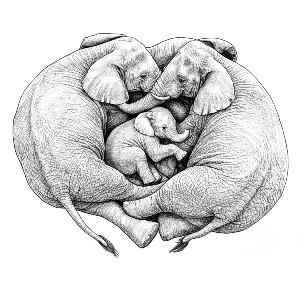Vektorgrafik im Stil pencil-sketch