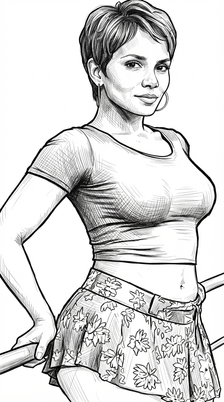 Pencil Sketch Raster image