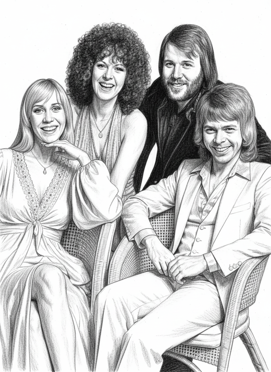 Pencil Sketch Obraz rastrowy