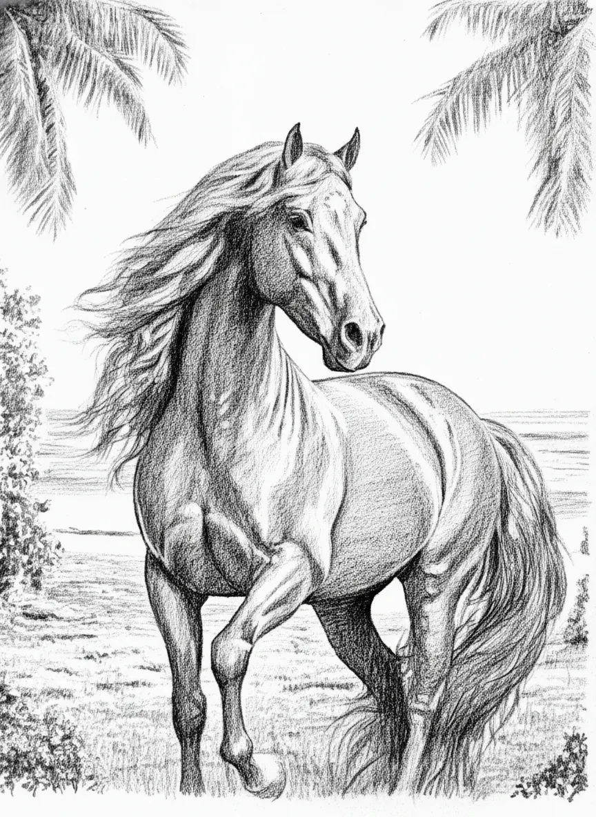 Pencil Sketch Raster image