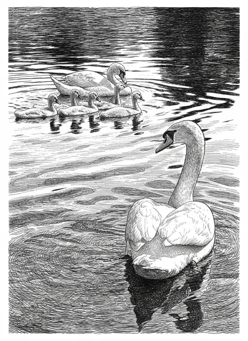 Vektorgrafik im Stil engraving-style