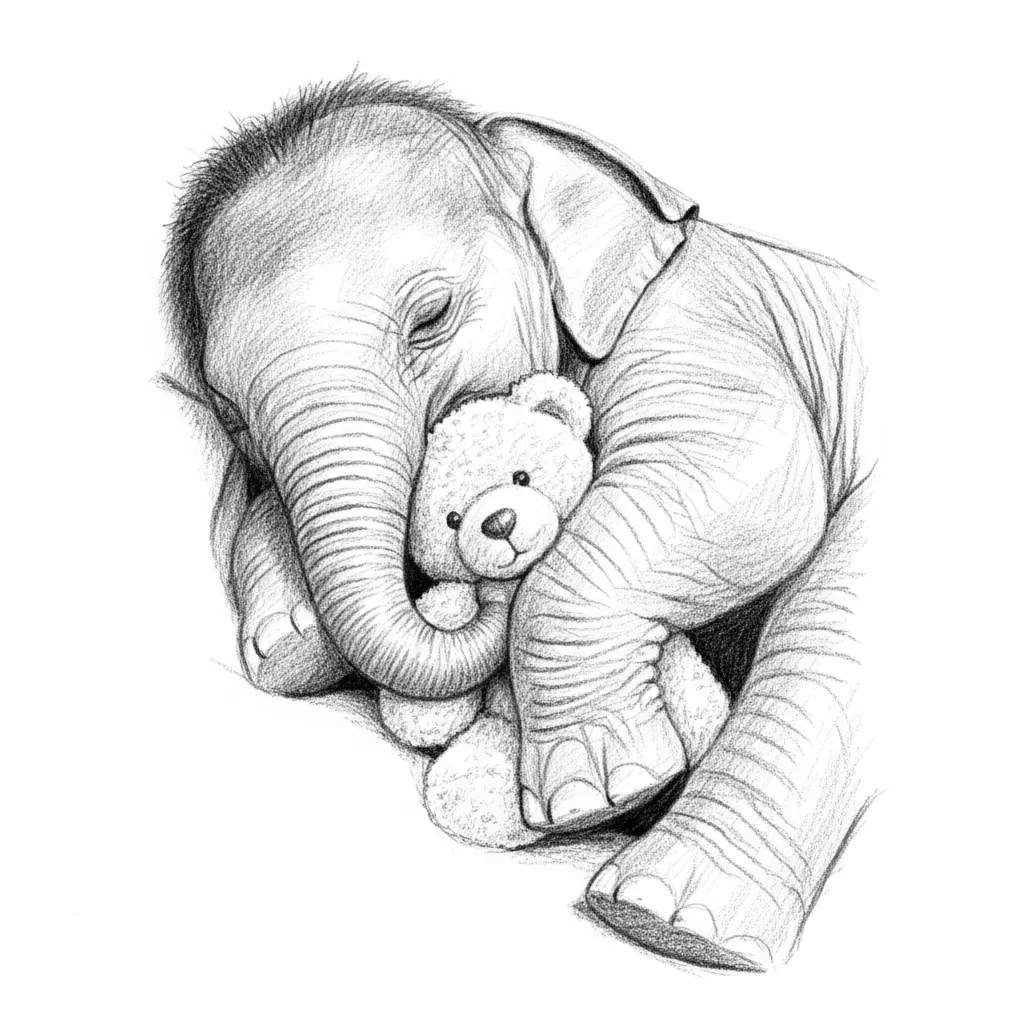 Vektorgrafik im Stil pencil-sketch