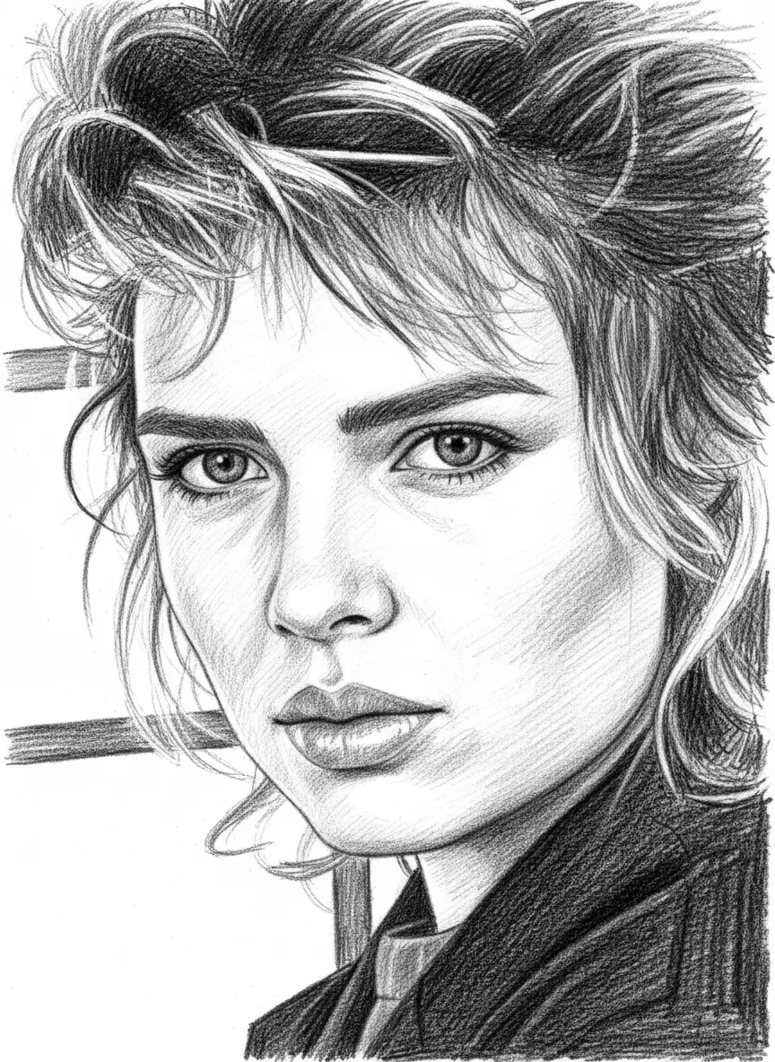 Graphique vectoriel de style pencil-sketch