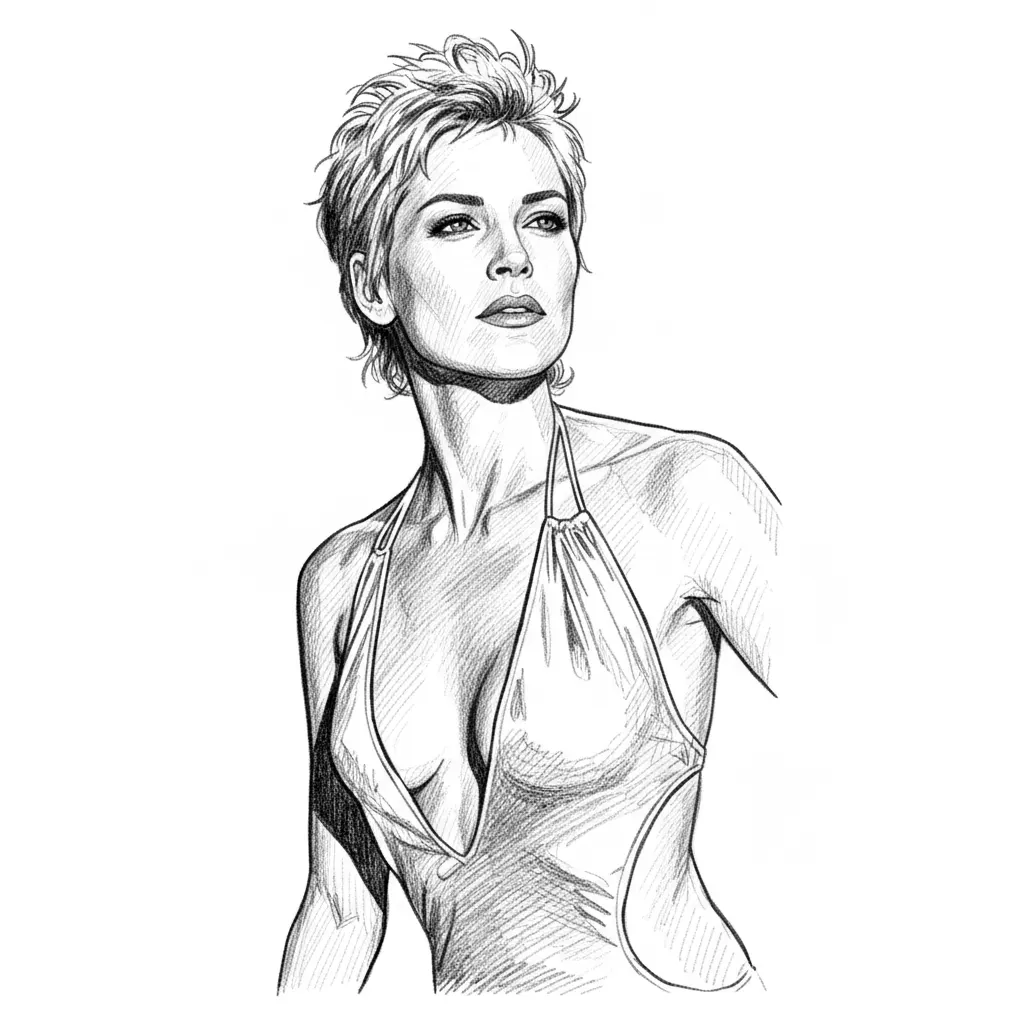 Graphique vectoriel de style pencil-sketch