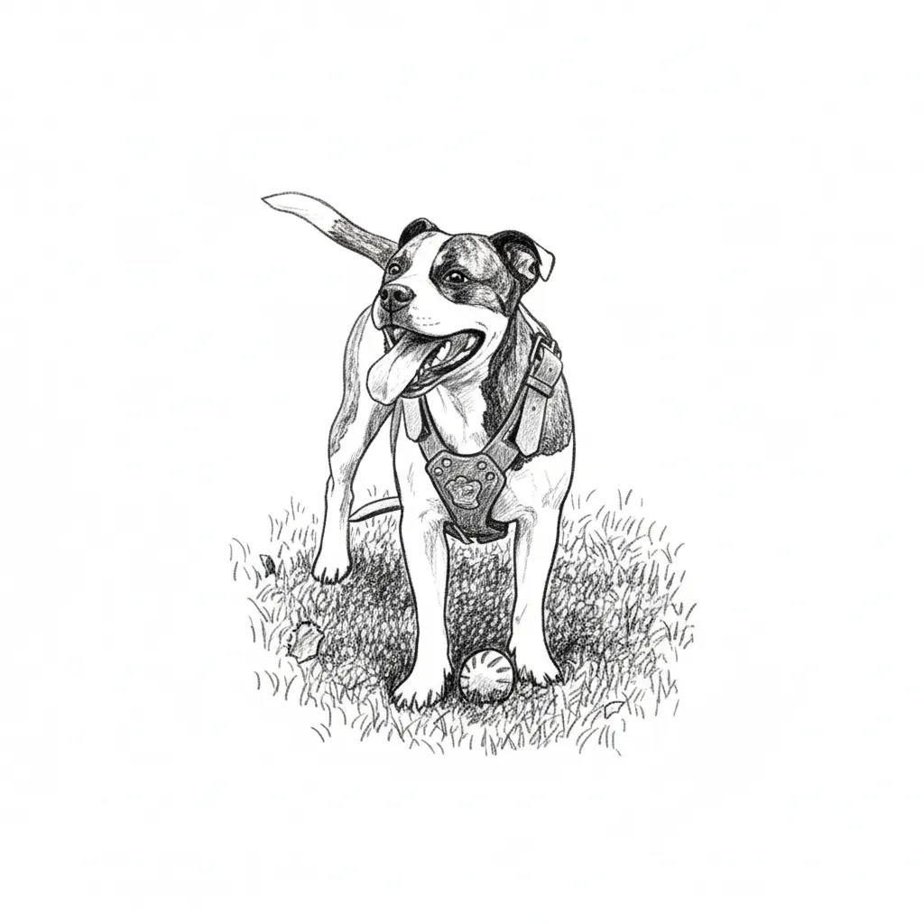 Pencil Sketch Raster image
