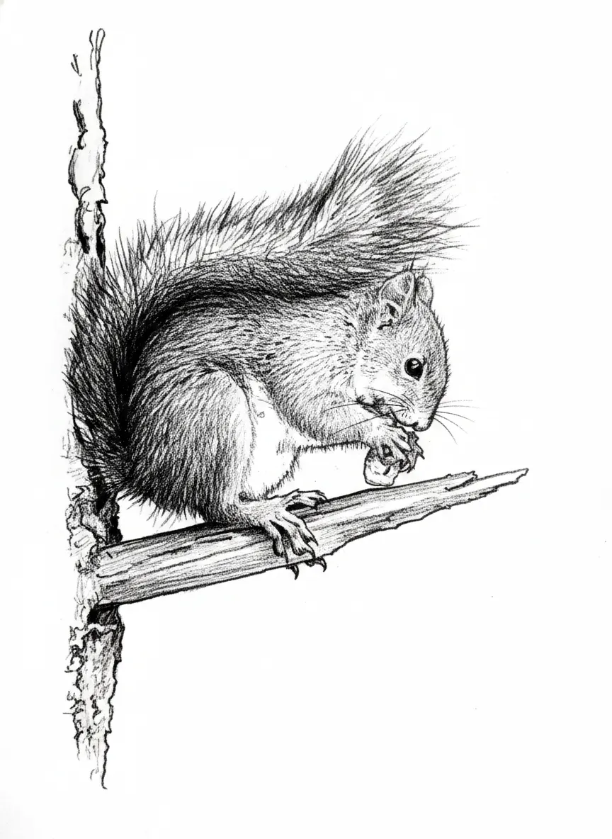 Grafika wektorowa w stylu pencil-sketch