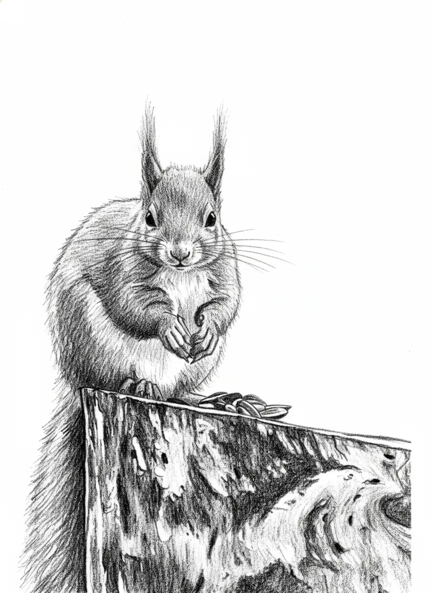 Grafika wektorowa w stylu pencil-sketch
