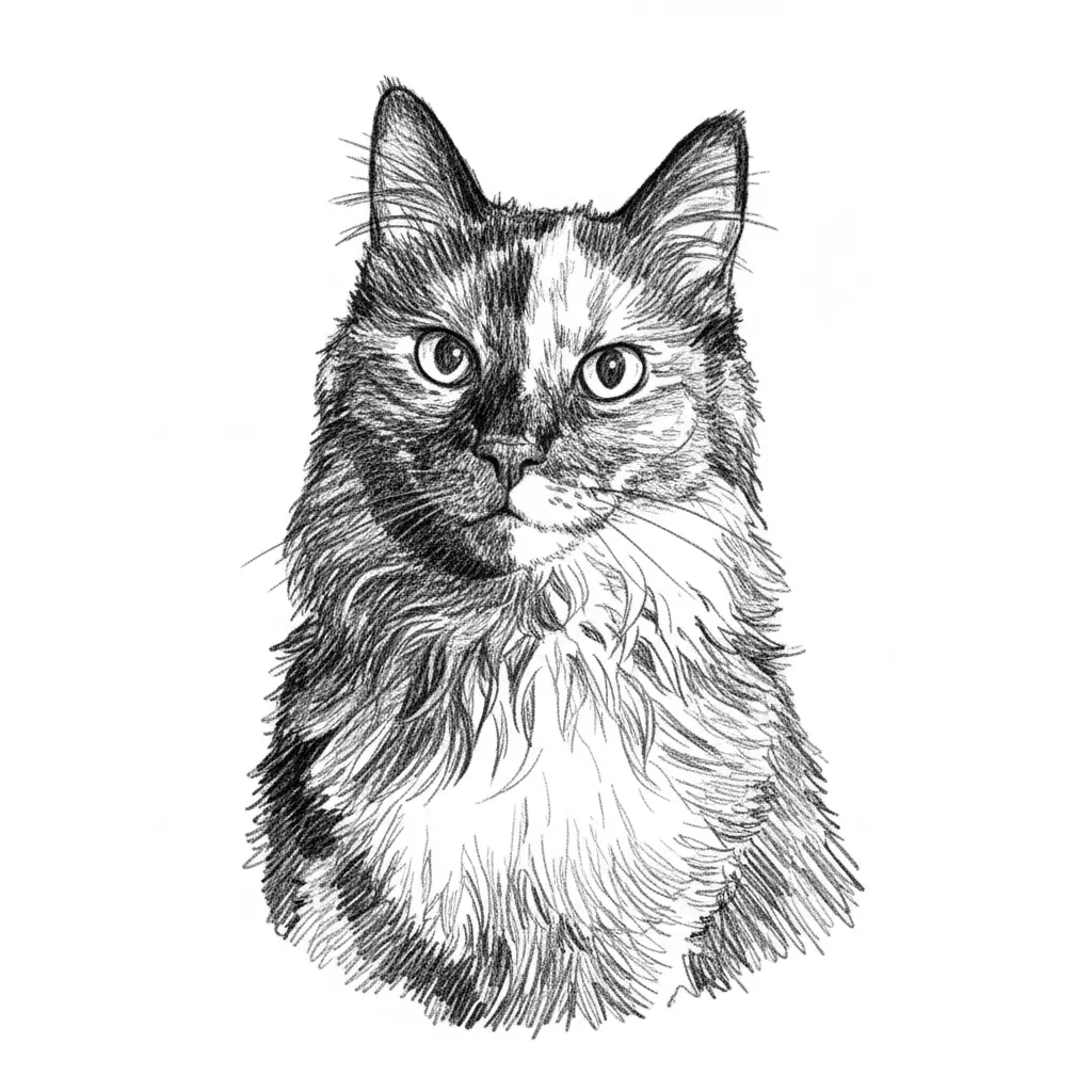 Graphique vectoriel de style pencil-sketch