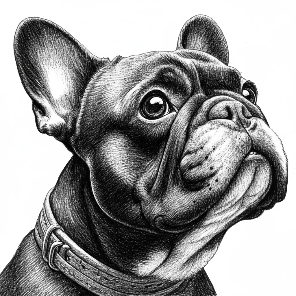 Pencil Sketch Rasterbild