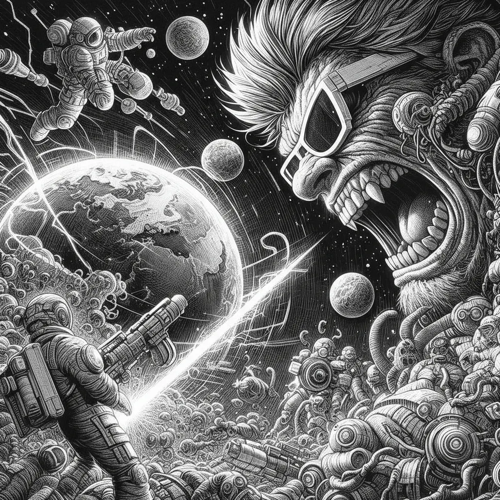 Deep Engraving Rasterbild