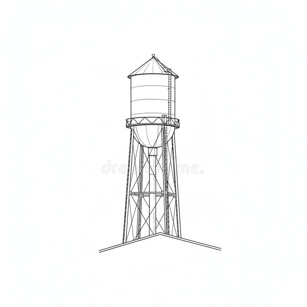 Line Sketch Obraz rastrowy
