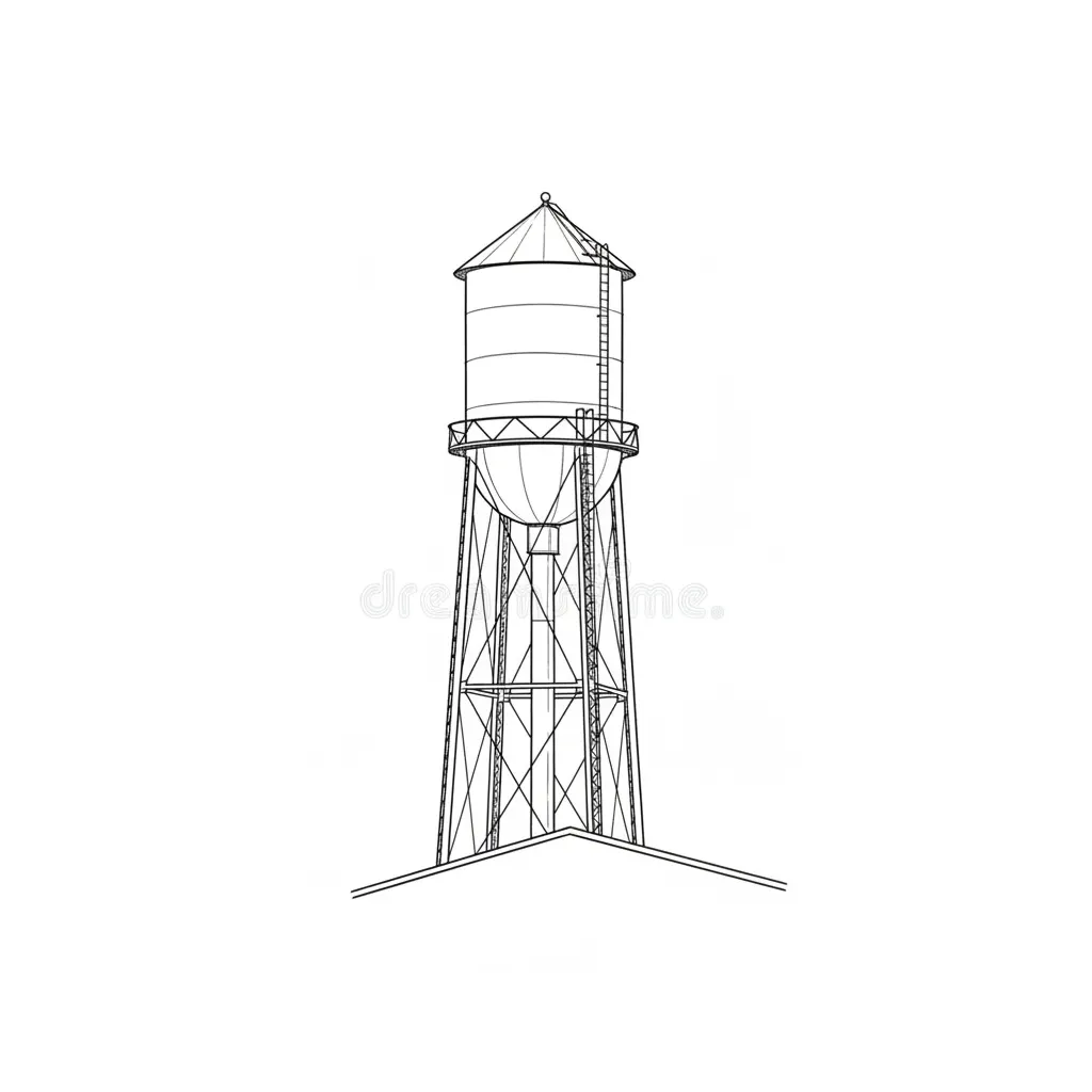 line-sketch style vector graphic