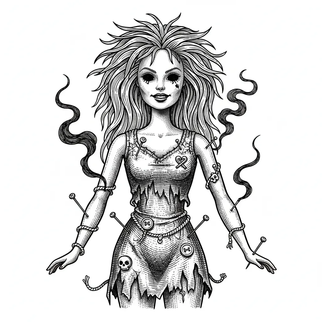 voodoo barbie doll
