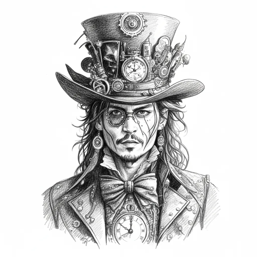 Pencil Sketch Raster image