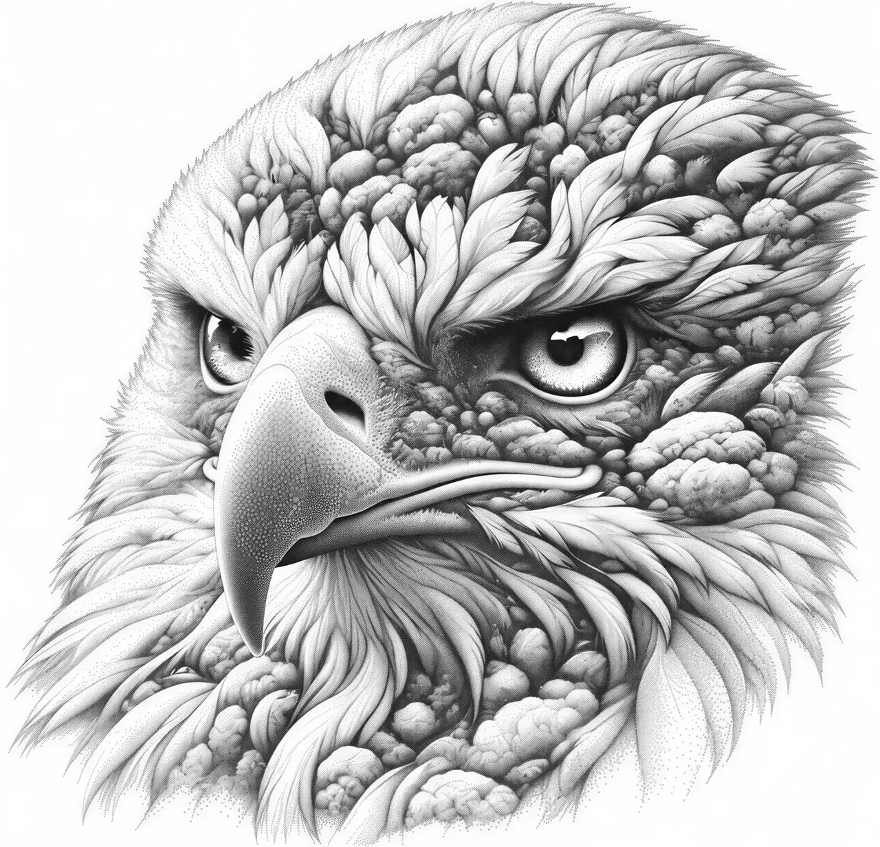 Stipple Rasterbild