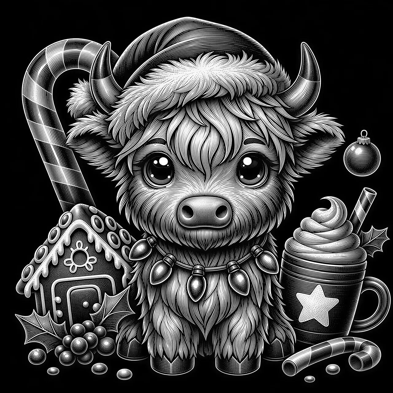 Scratchboard Image matricielle