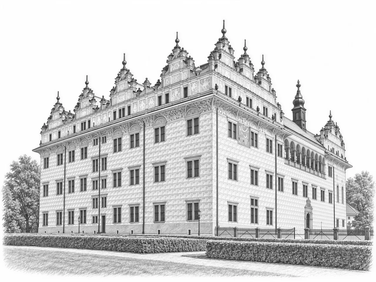 Vektorgrafik im Stil master-pencil