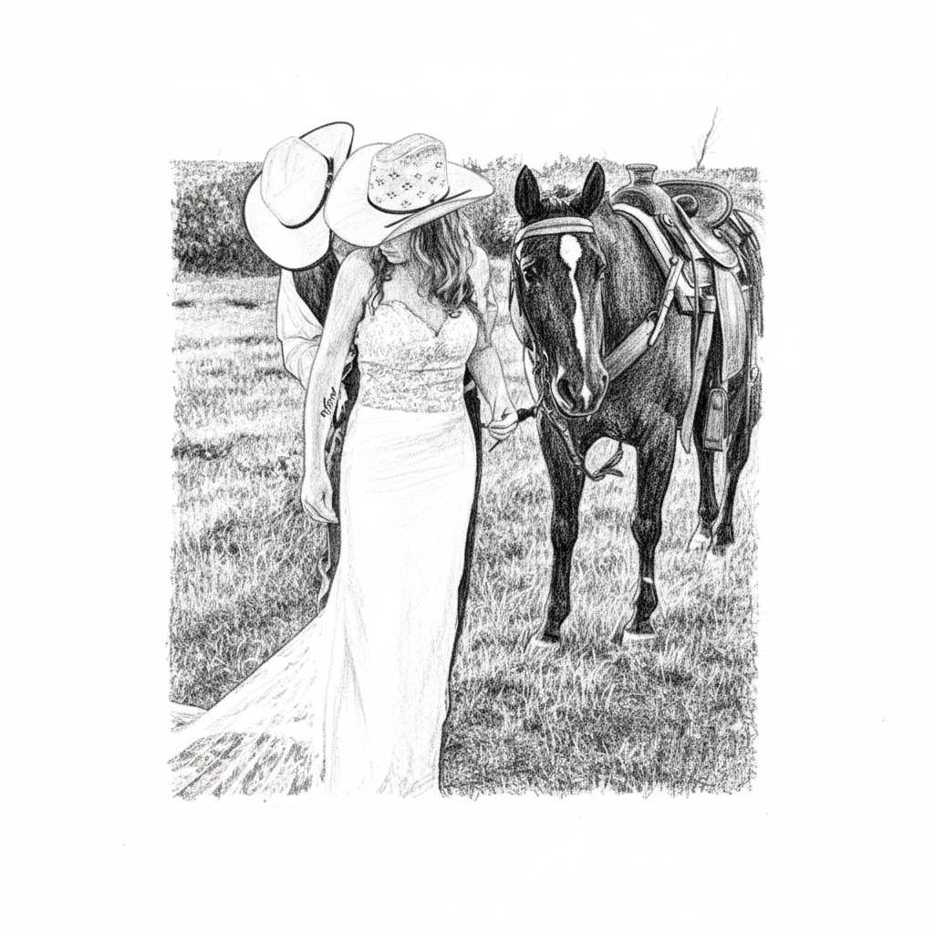 Pencil Sketch Raster image