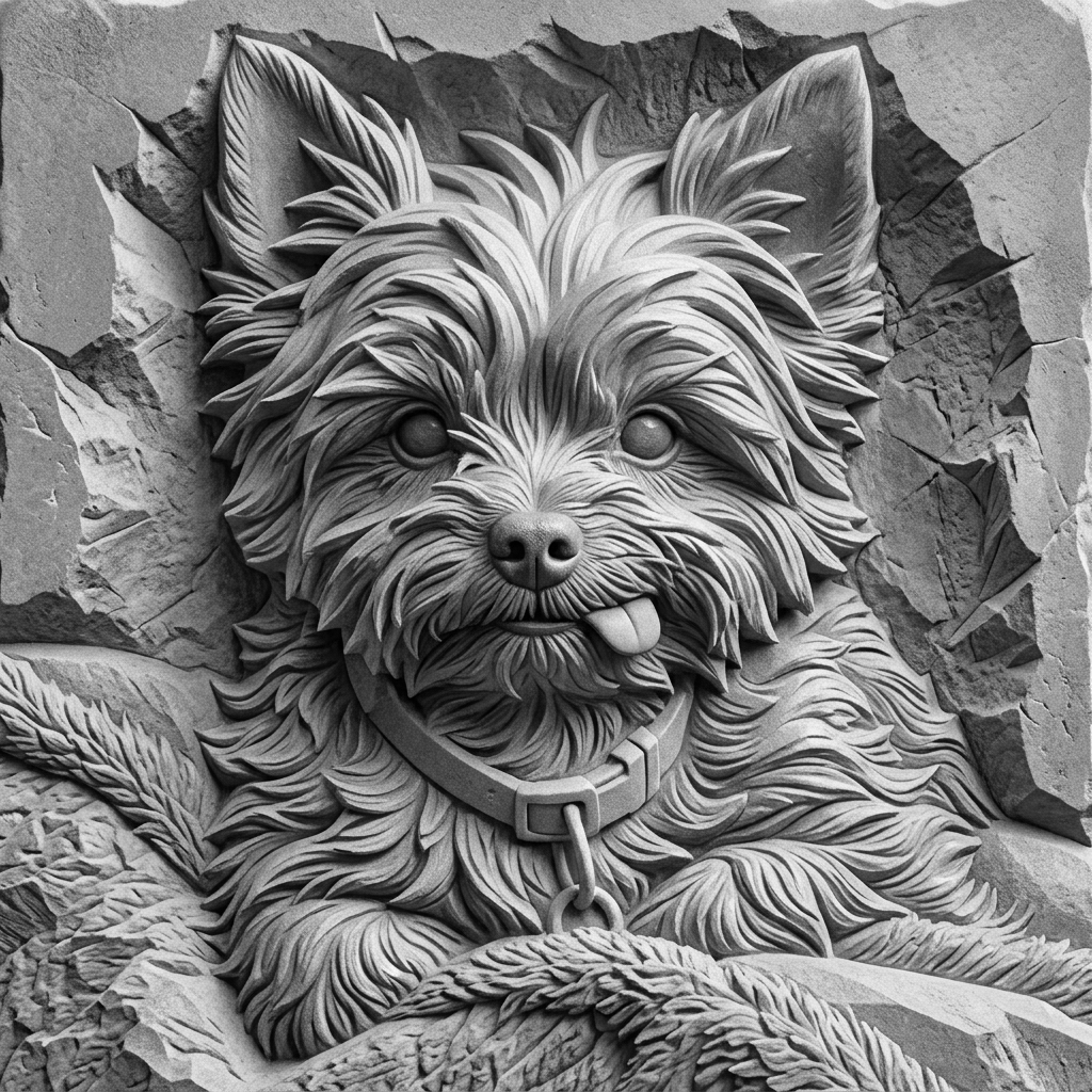 Stone Relief Immagine raster