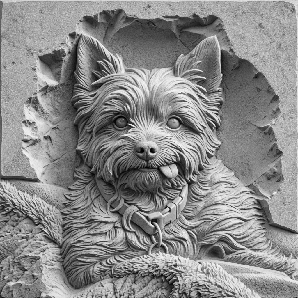 Stone Relief Immagine raster