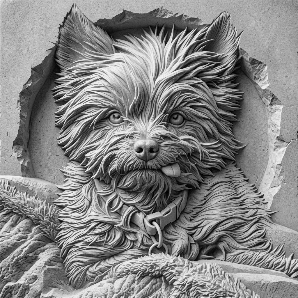 Stone Relief Immagine raster