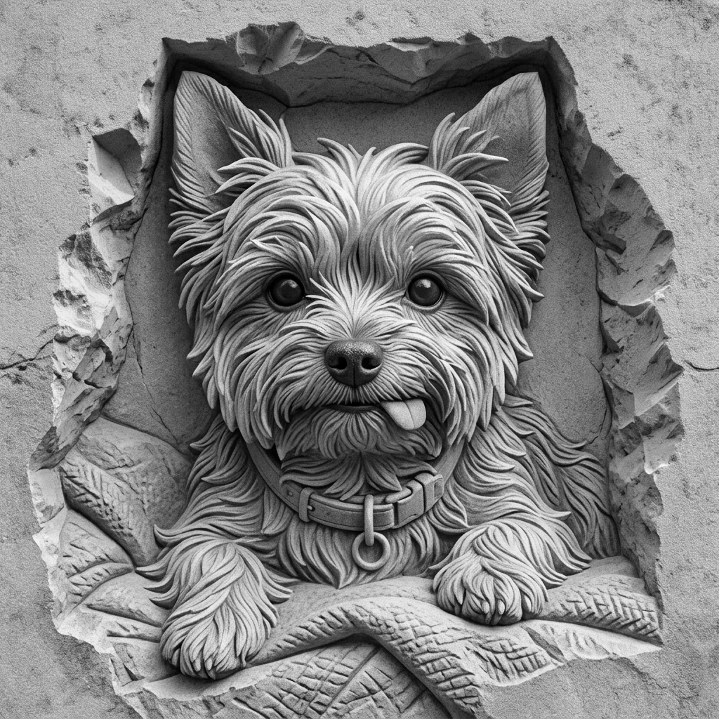 Stone Relief Immagine raster