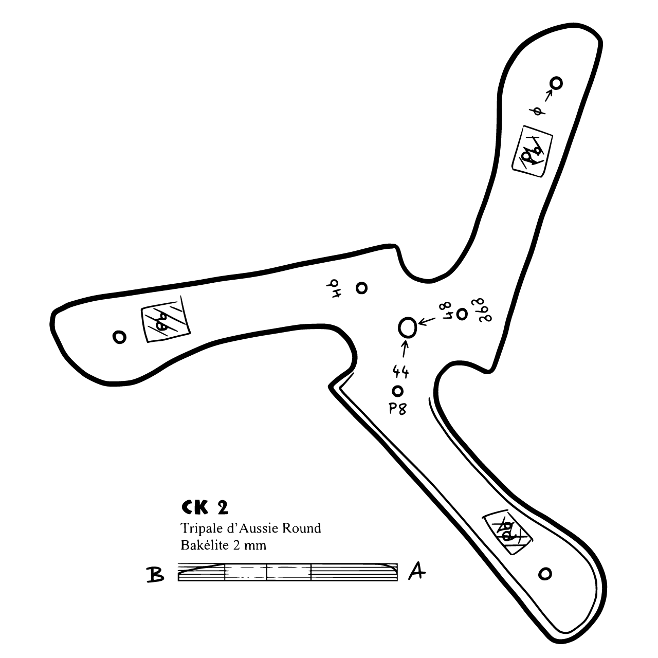 Vektorgrafik im Stil outline