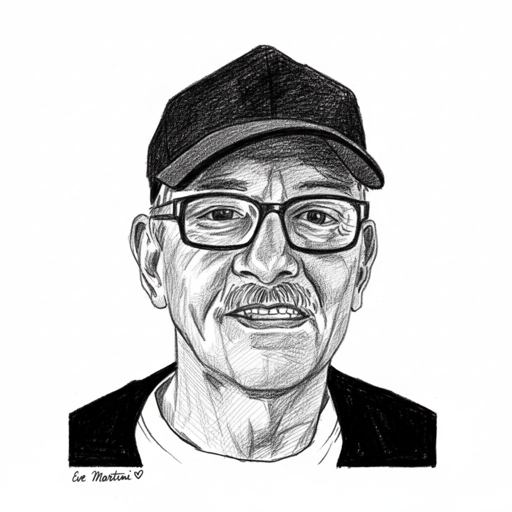 Pencil Sketch Rasterafbeelding