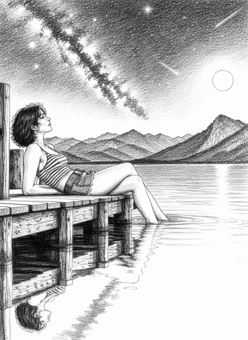 Vektorgrafik im Stil pencil-sketch