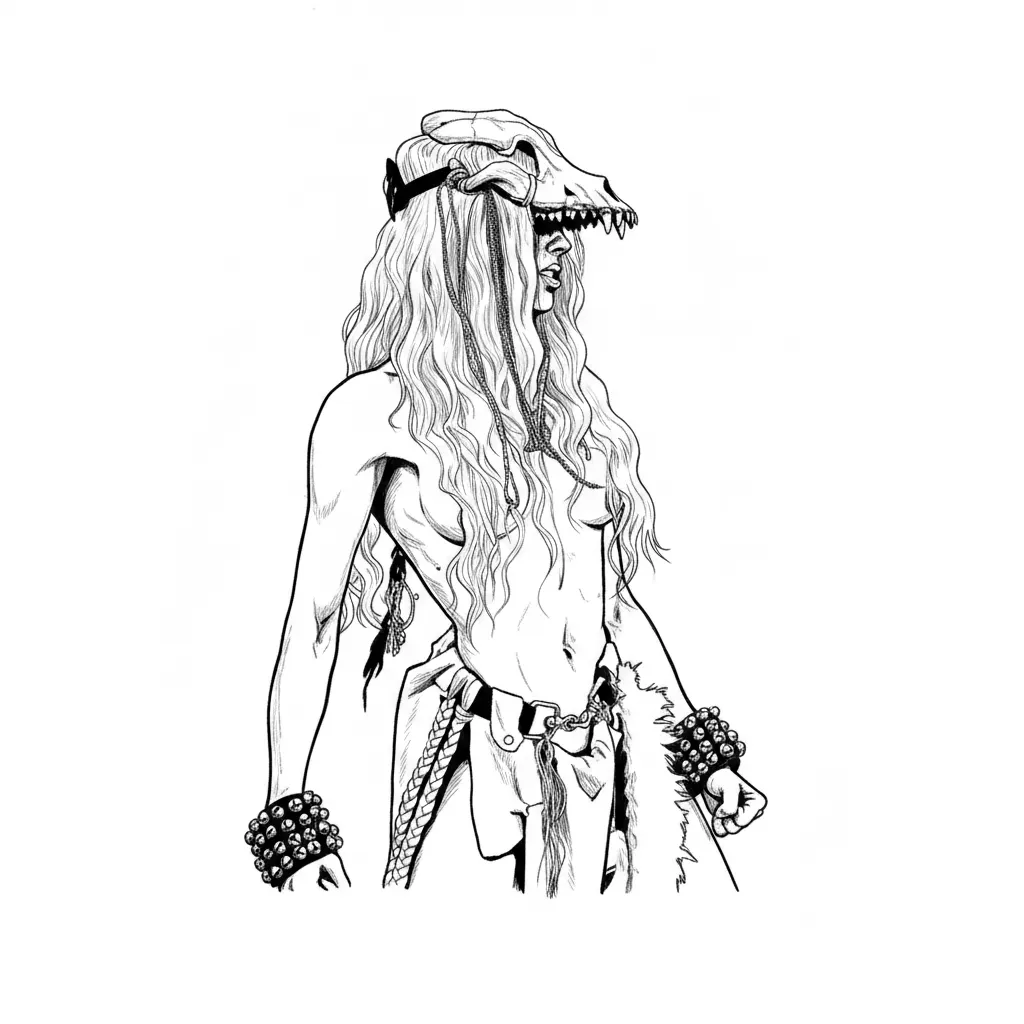 drawing-style style vector graphic